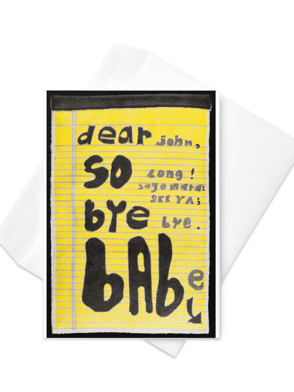 Dear John Greeting Card product image (2)