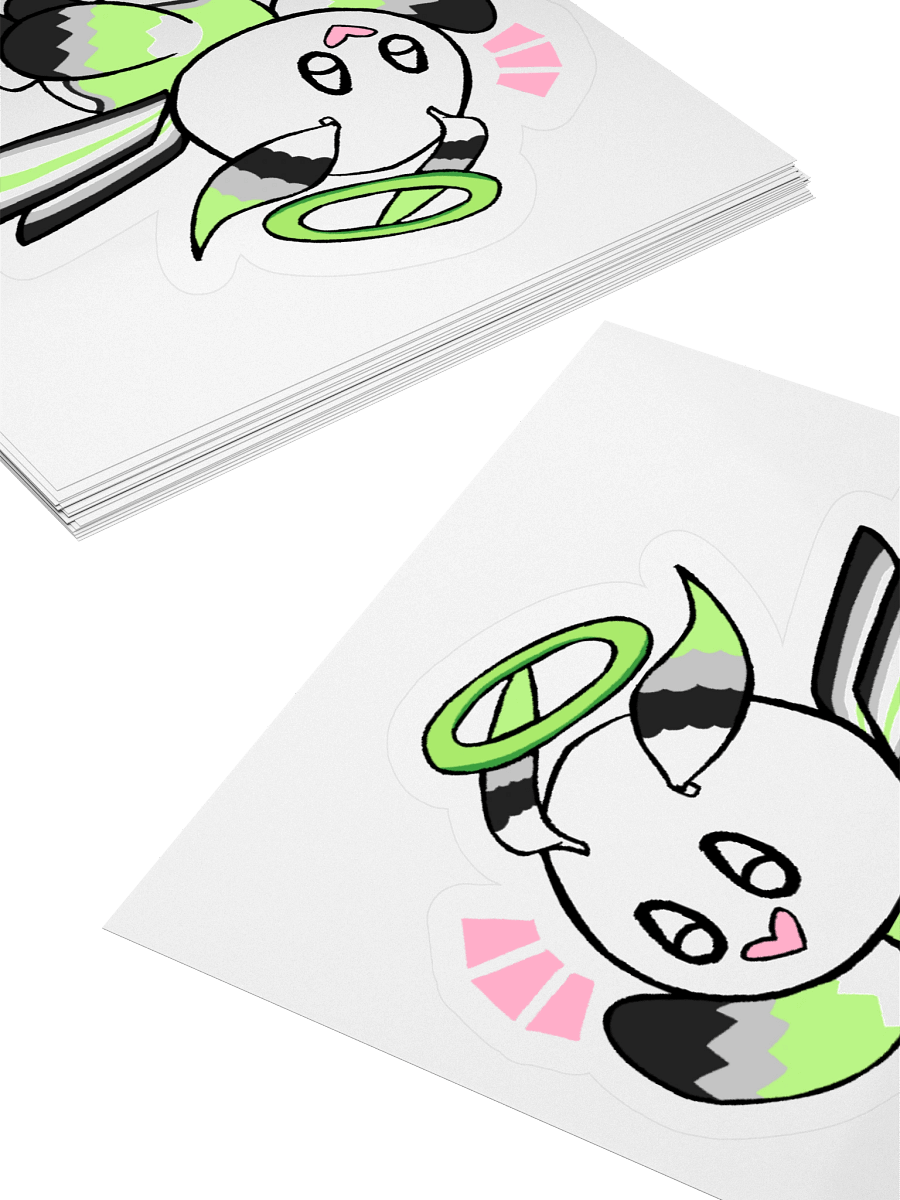 Agender Chao 3" Sticker product image (4)