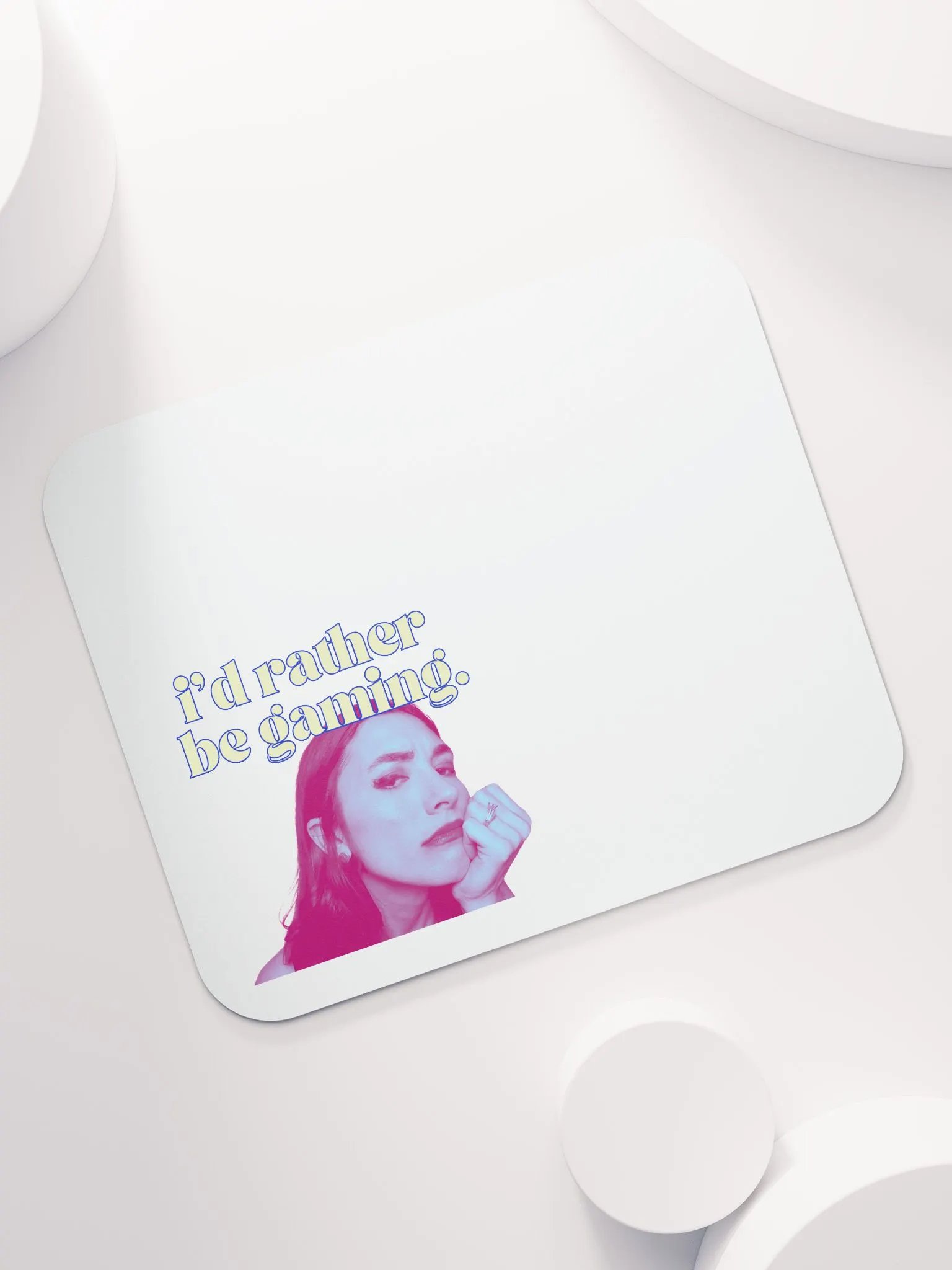 POP art Rather Be Gaming Mouse Pad product image (7)