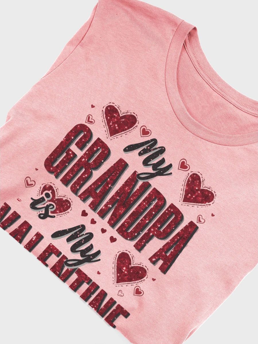 Glittery Grandpa's Valentine T-Shirt product image (46)