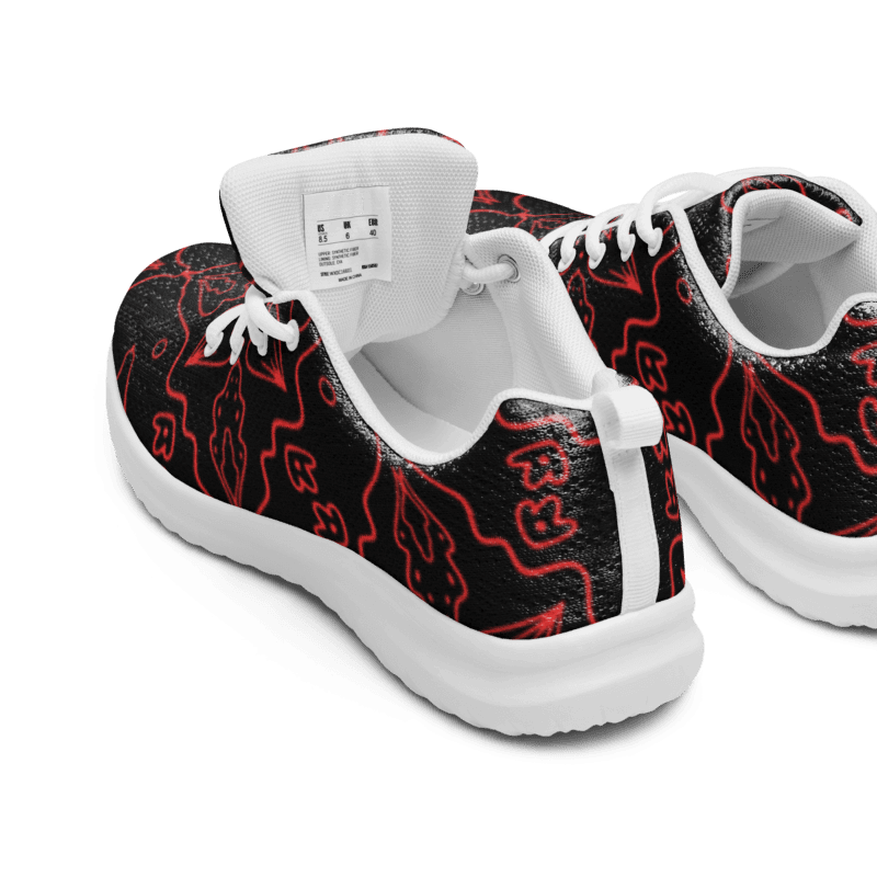Heartbeat Red Women's Athletic Shoes product image (4)