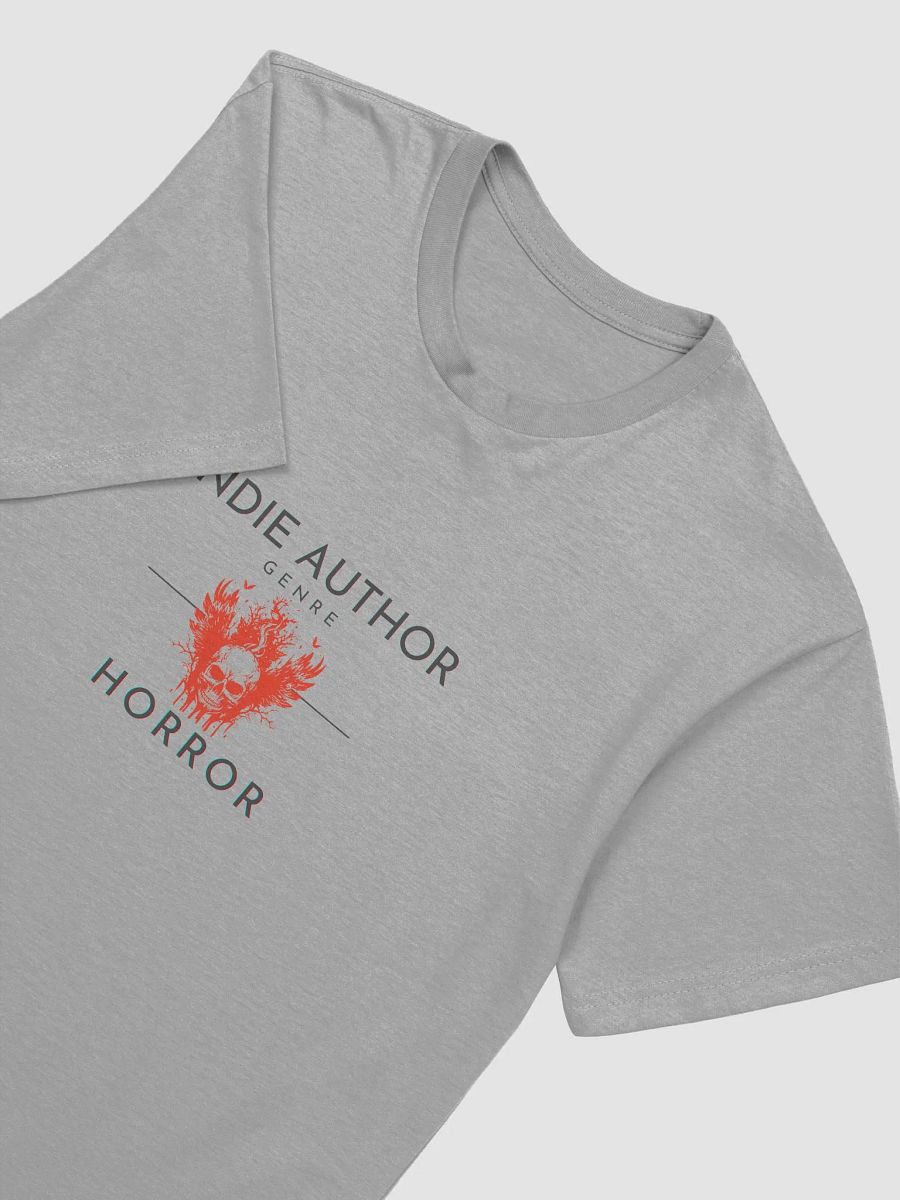 Indie Author Genre Horror Supersoft Grey T-shirt product image (4)
