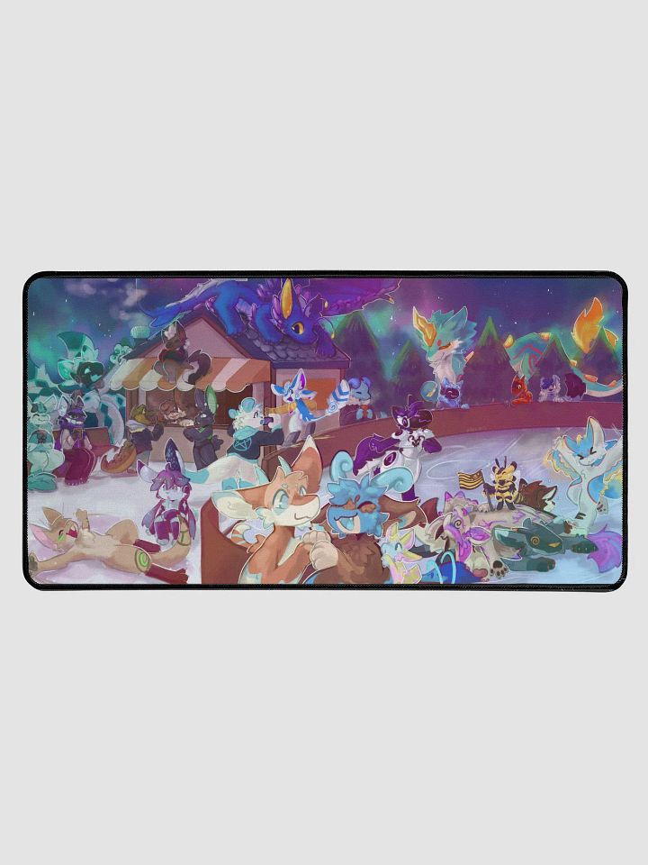 winter ice rink 2023/24 - kofi members desk mat product image (1)