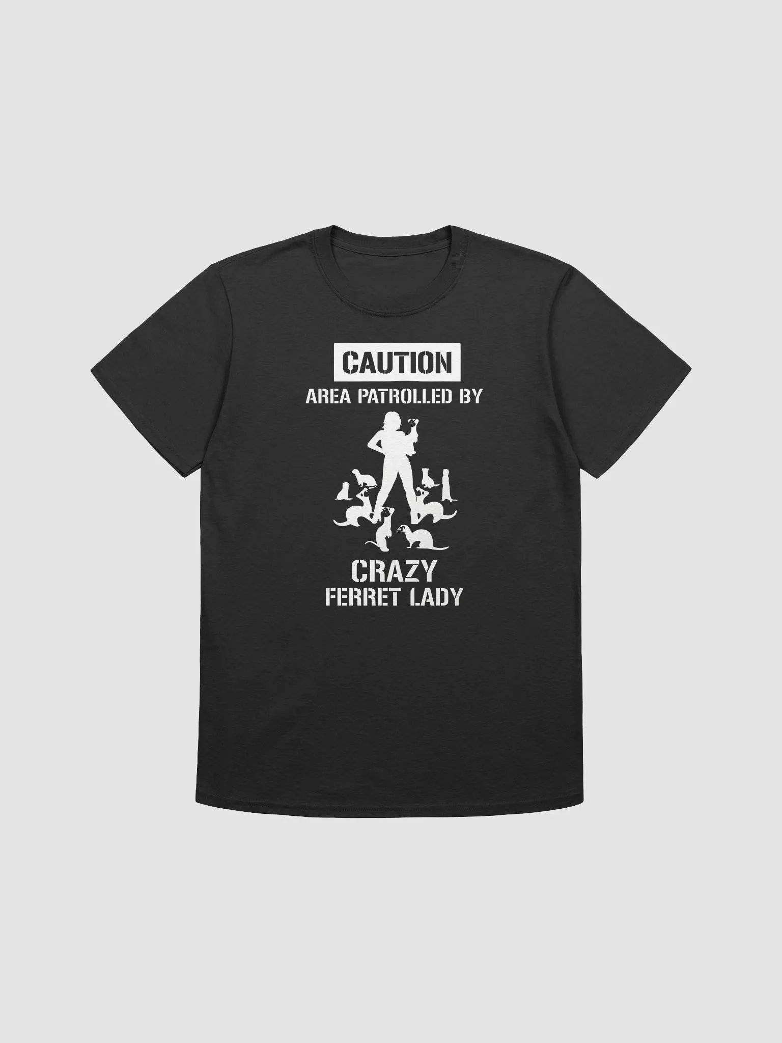Ferret Lady Funny - Unisex T-shirt | Gildan 64000 product image (1)