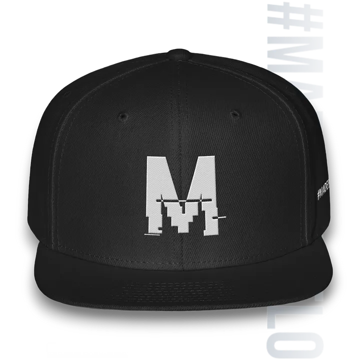 MELO CREW x Whiteout - Snapback Hat | #MadeByMELO product image (2)