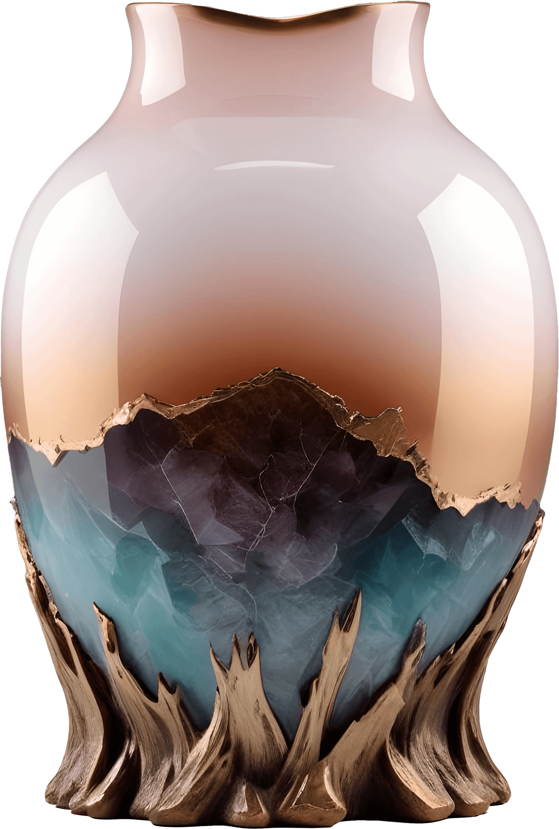 Vase png, object scene creator romantic product image (1)