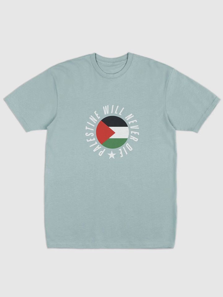 Palestine Flag Emblem Tee | Palestine will never die product image (6)