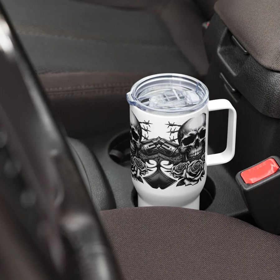 Skullz N Bullets Travel Cup product image (7)