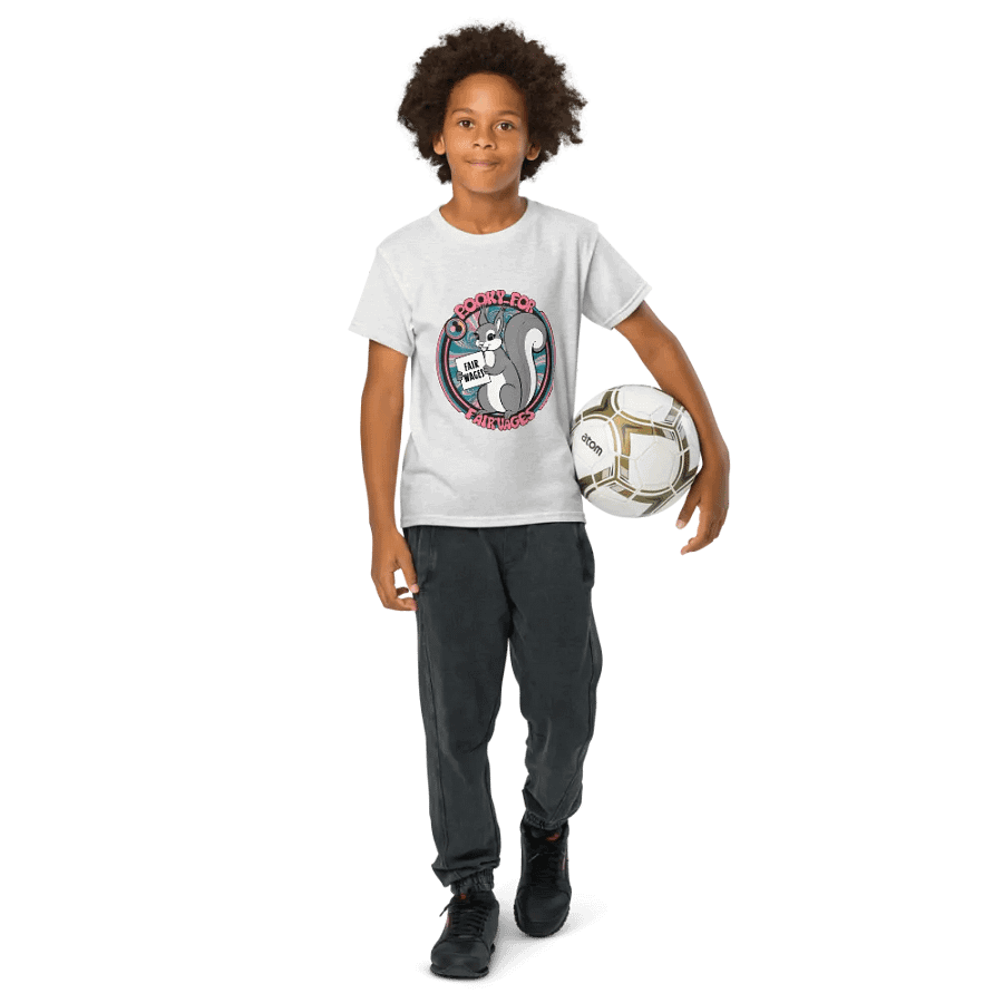 Pooky's Fair Wages Youth Sports Tee product image (8)