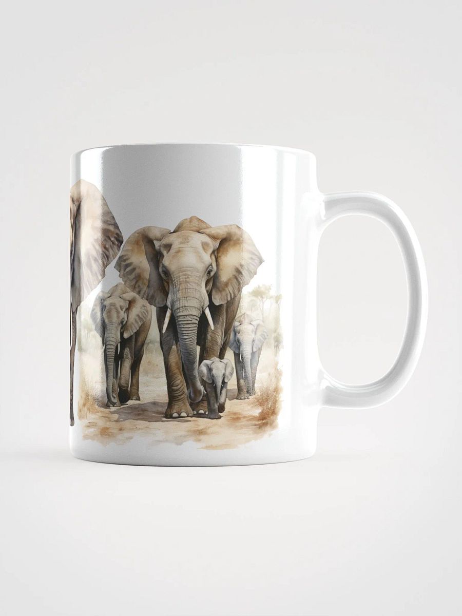 Elephant Parade White Glossy Mug product image (1)
