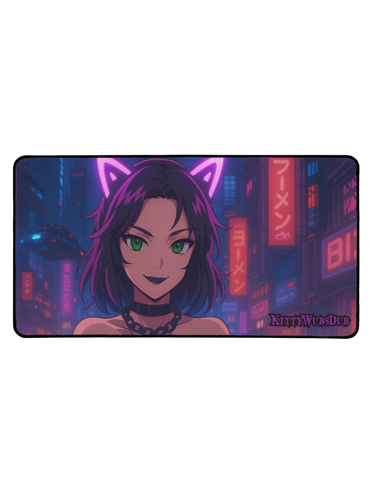 Future Kitty Desk Mat product image (1)