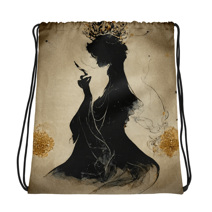Ethereal Flow Drawstring Backpack product image (1)