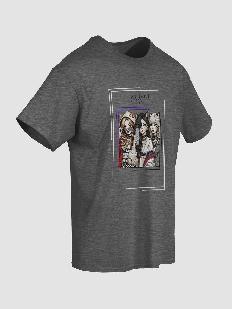 Gothic Anime Girls T-Shirt | Trendy Streetwear Cat Ear Hoodie Art | Aesthetic Urban Fashion Tees product image (2)
