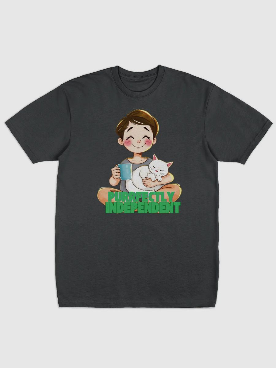 Purrfectly Independent Men's Tee product image (1)