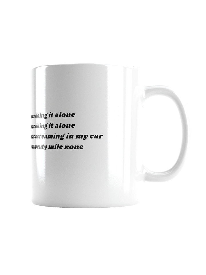 1970's Dory Previn White Glossy Mug product image (4)