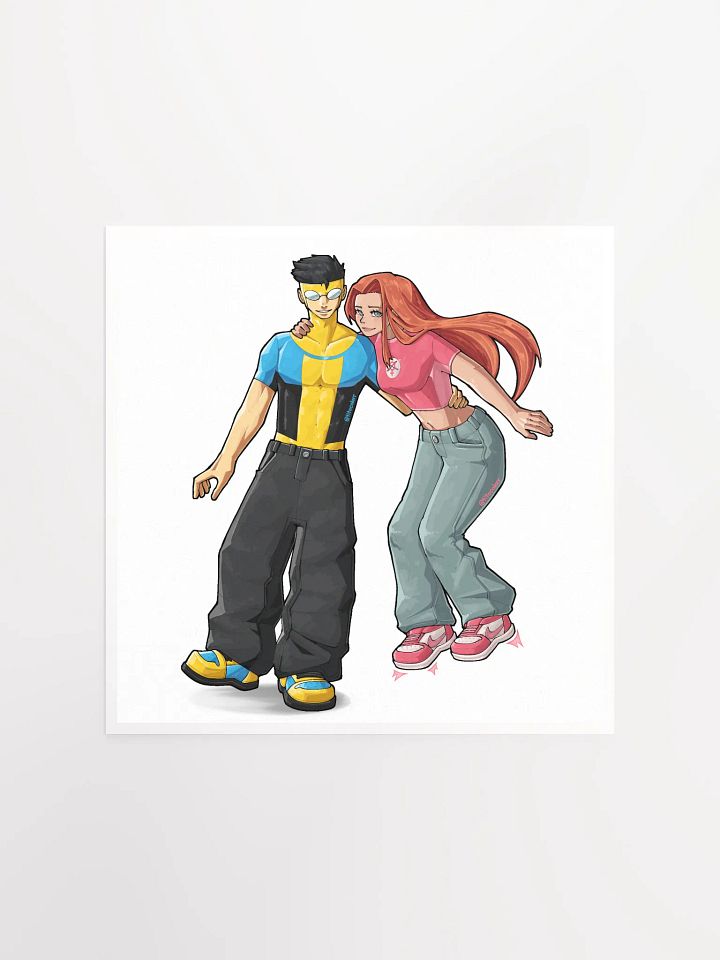 INVINCIBLE & ATOM EVE POSTER product image (1)