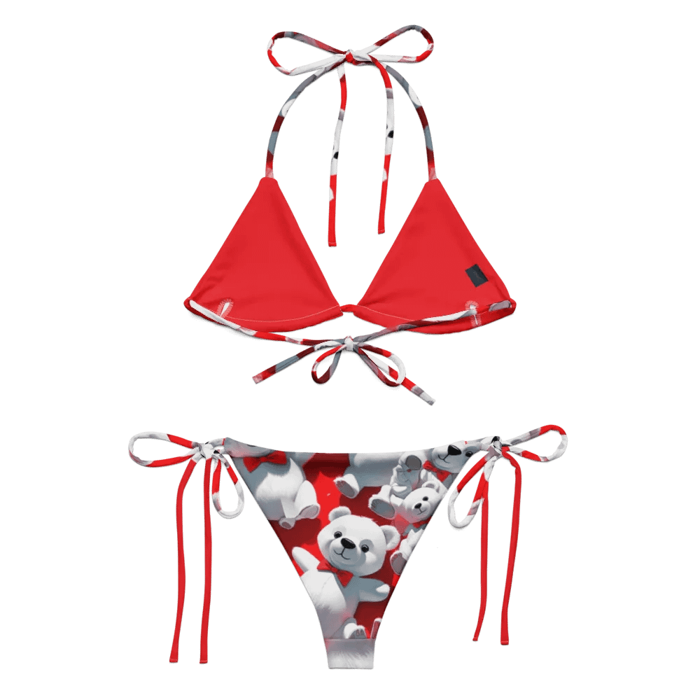 Teddy Bear Bliss String Bikini product image (6)
