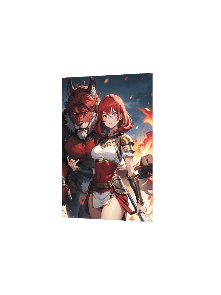 Red K Warrior Poster product image (10)