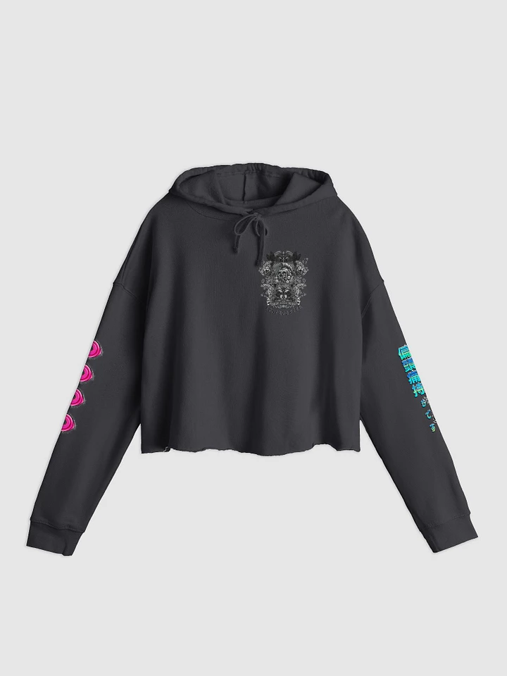 Yokai Migraine: Independent Trading Co. Women’s Lightweight Cropped Hoodie product image (1)