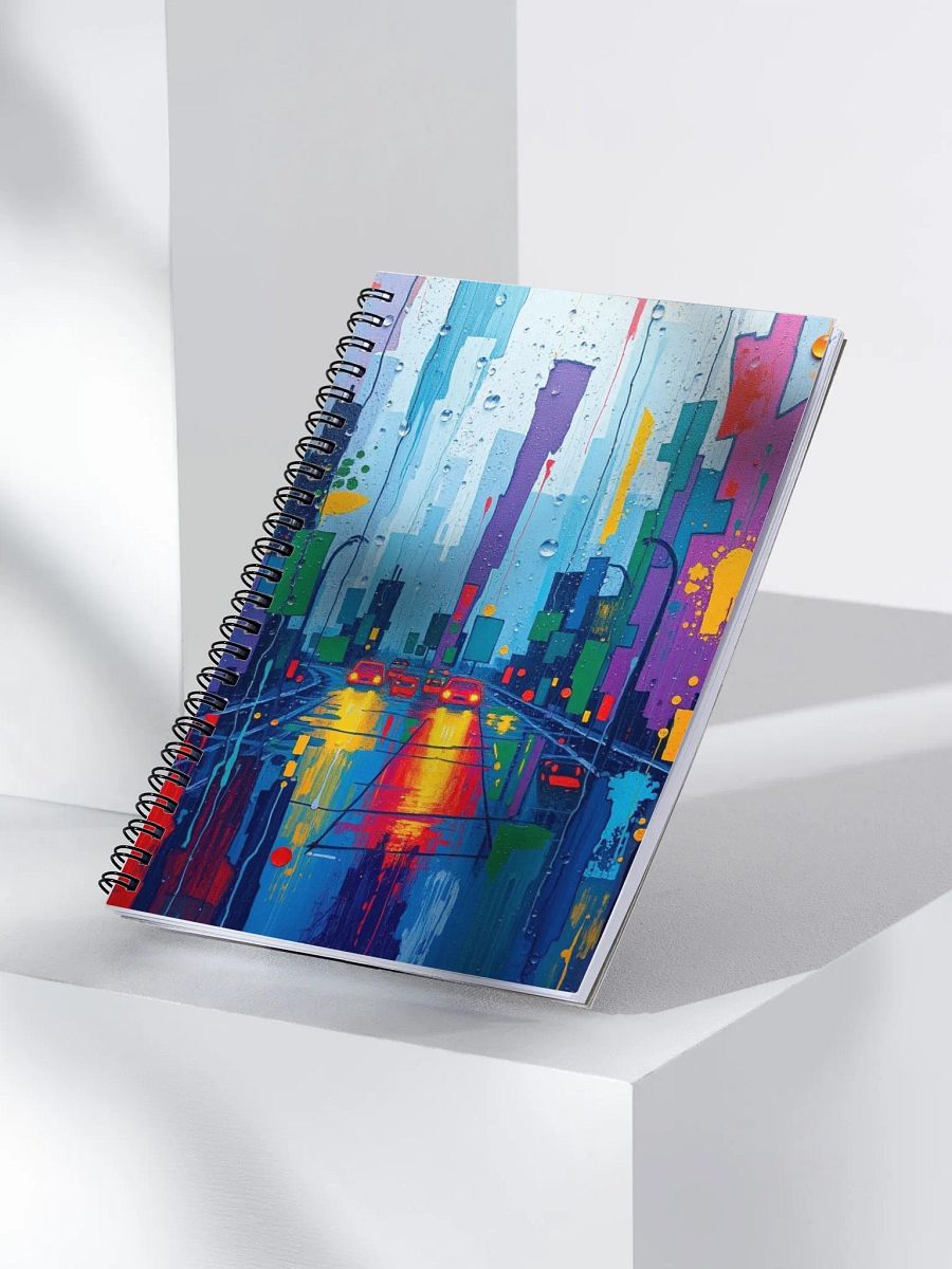Urban Kaleidoscope Spiral Notebook product image (4)
