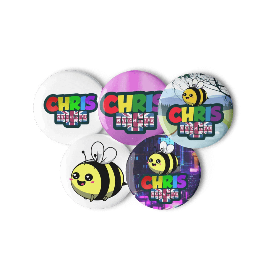 Pin Badges - ChrisMCR product image (6)