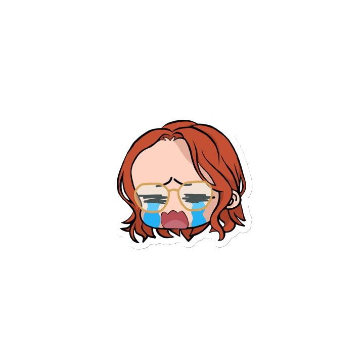 CRYING emoji magnet product image (1)