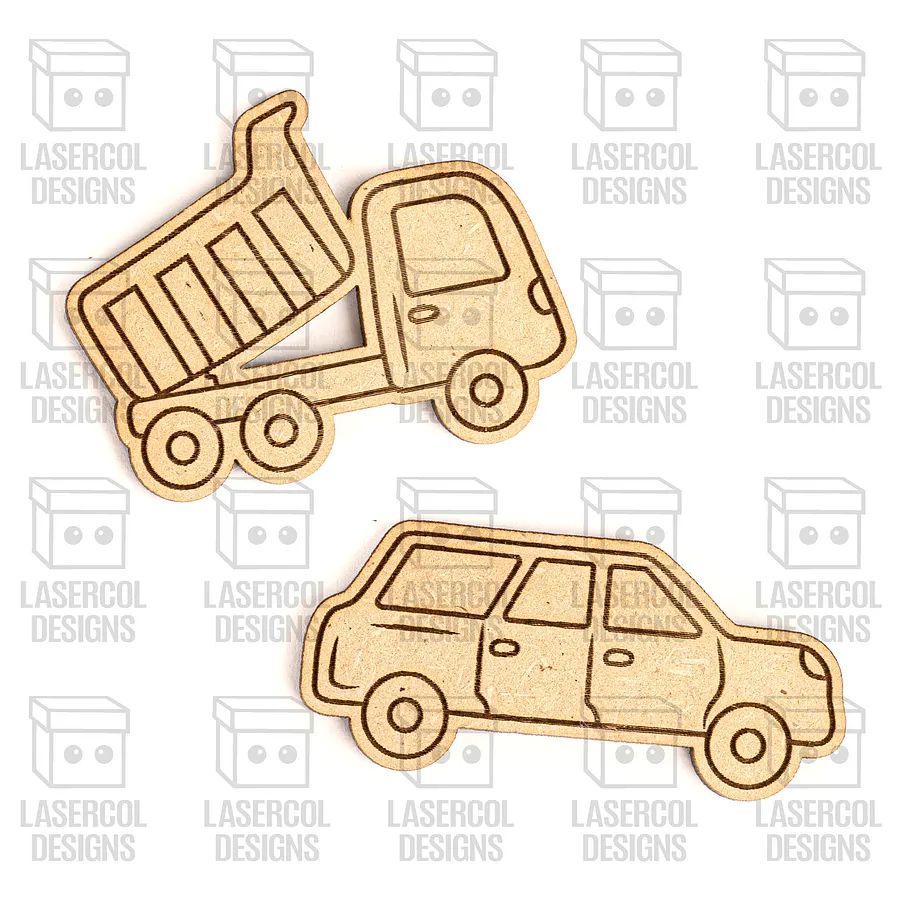 Cars Paint Kit DIY Cut Outs - Laser Cut Files product image (7)