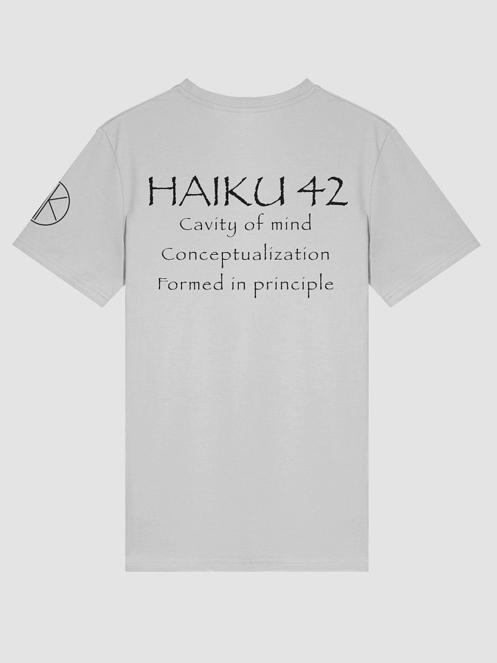 HAIKU 42 ORGANIC UNISEX TEE product image (2)