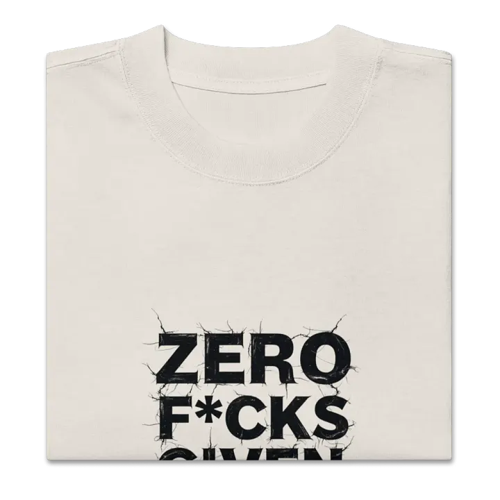 Zero F*ck Tee product image (2)
