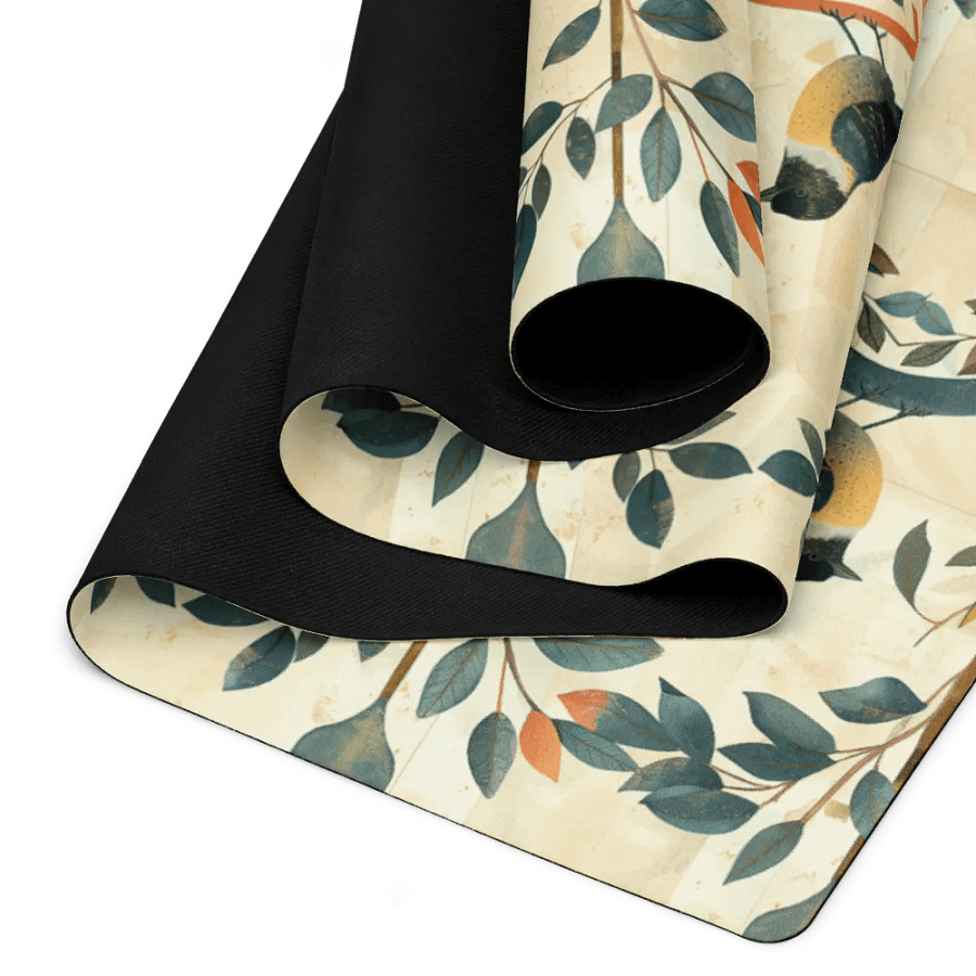 Cute Birds Yoga Mat by Treasure Pie product image (3)