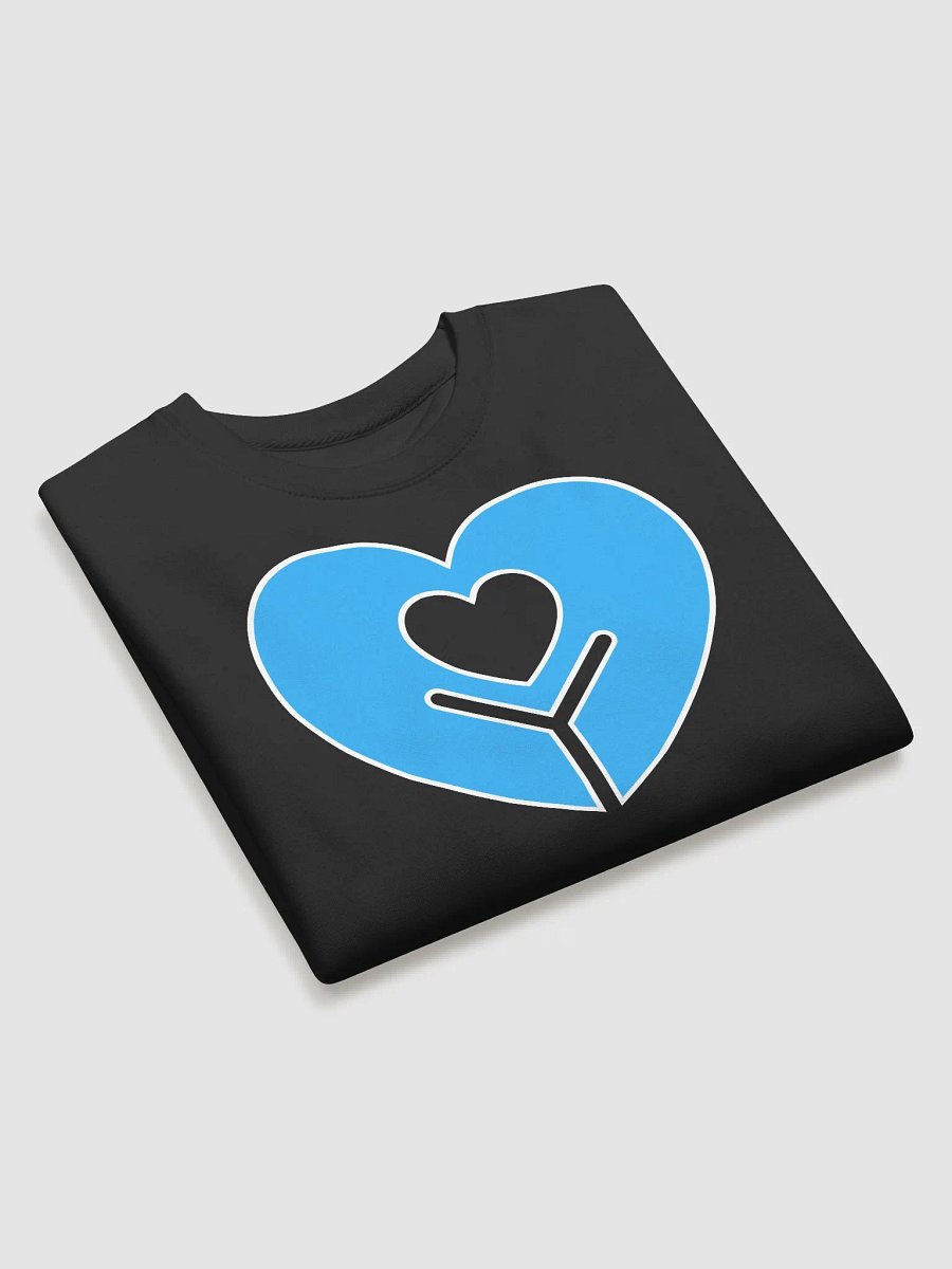 Black Crew Neck (Blue Logo) product image (3)