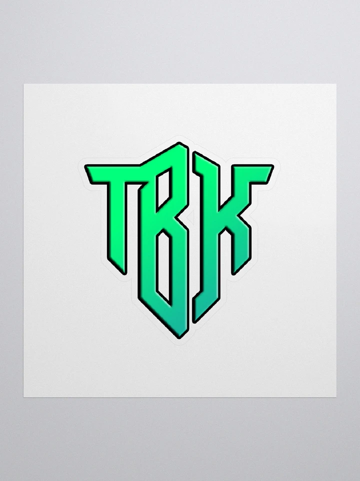 TBK Green Logo Stickers product image (2)