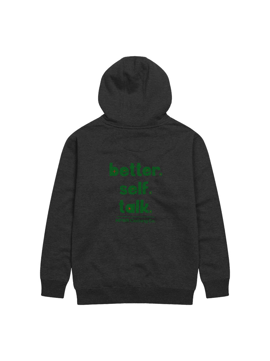Better. Self. Talk. Hoodie (Green & Red) product image (2)
