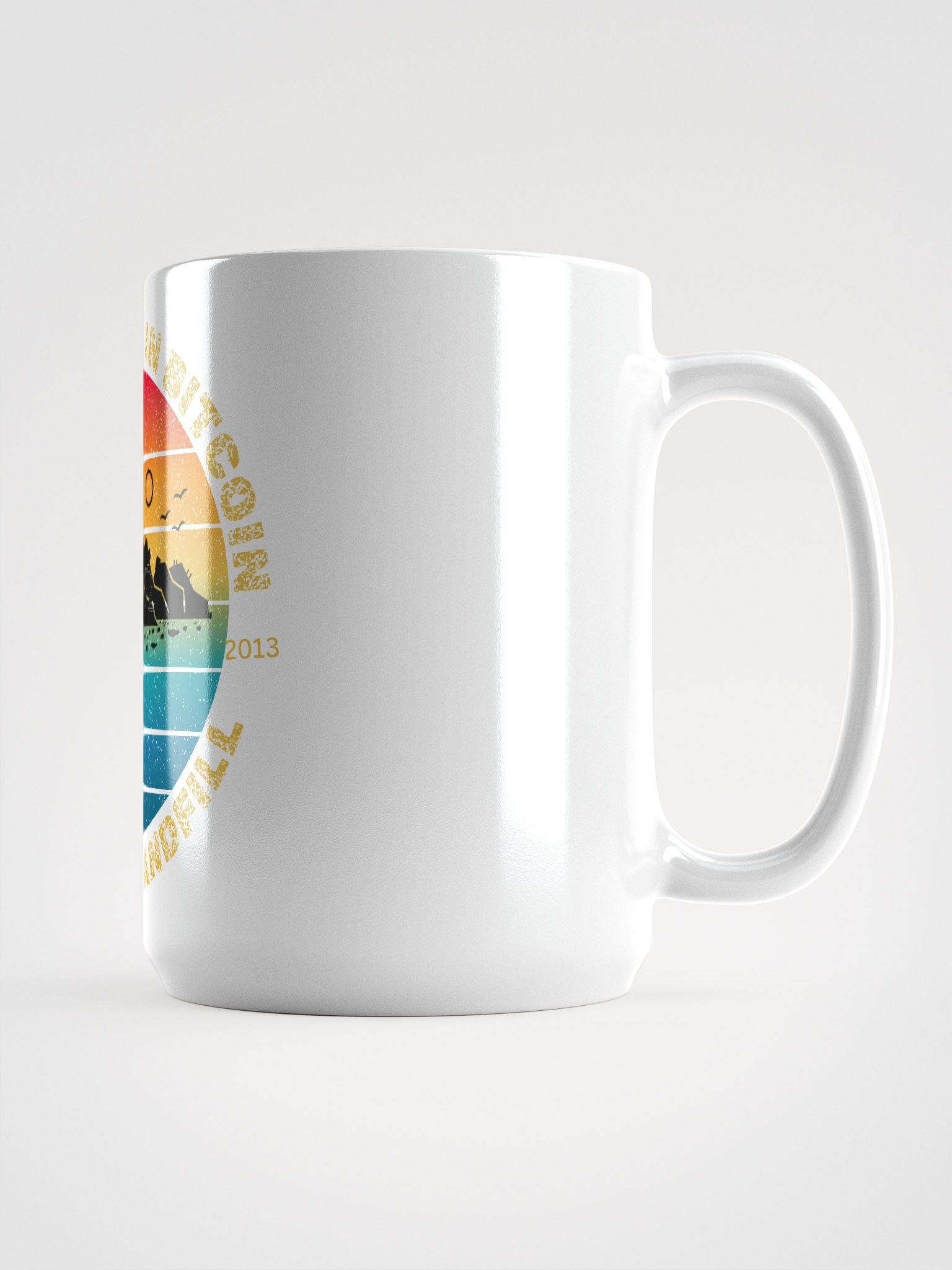 How secured is your Bitcoin code? Sunset Mug product image (1)