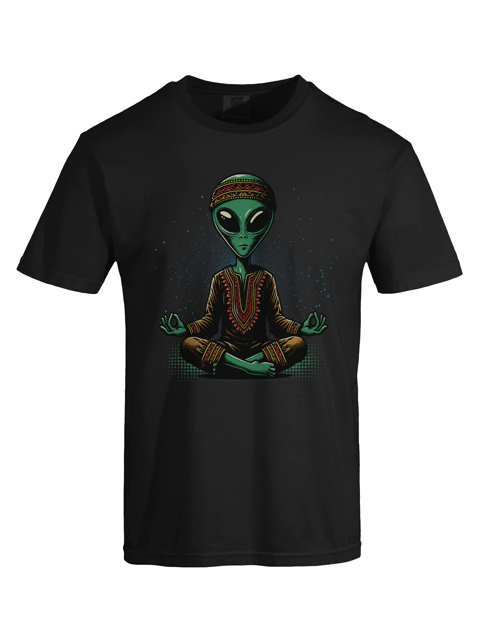 👽 Product Title (SEO-Optimized) Meditating Alien T-Shirt – Zen Extraterrestrial Design | Mindful Cosmic Humor Tee product image (5)