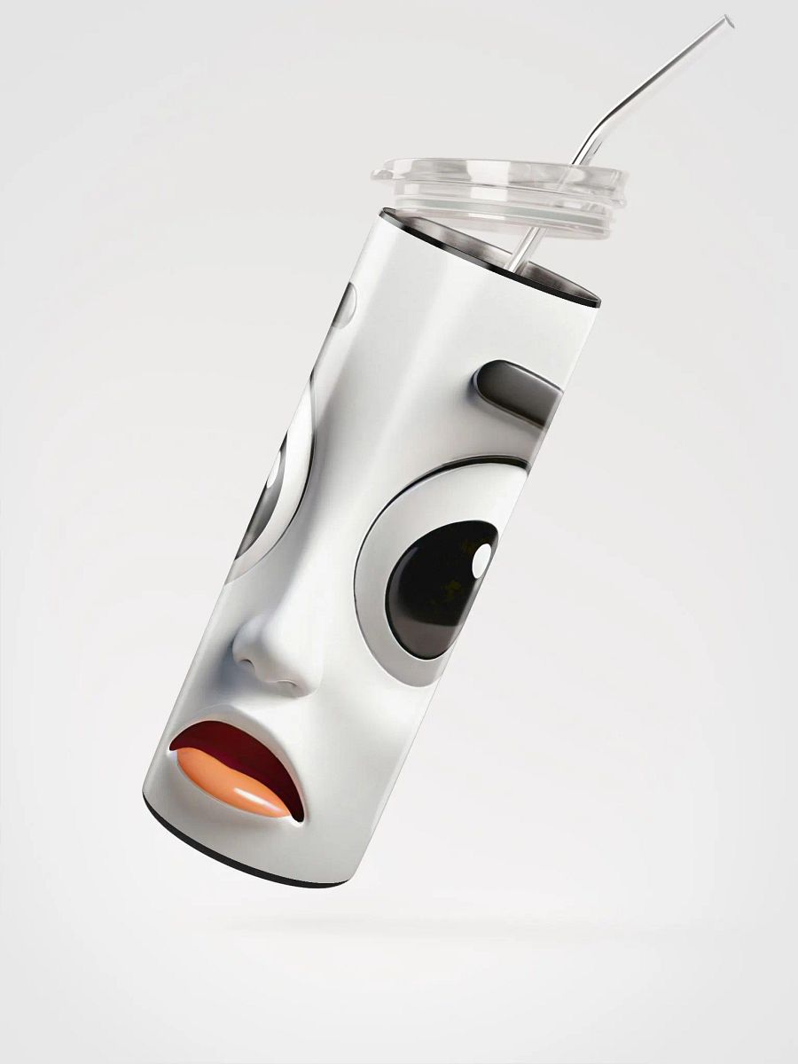 Surprised Expression Stainless Steel Tumbler product image (3)