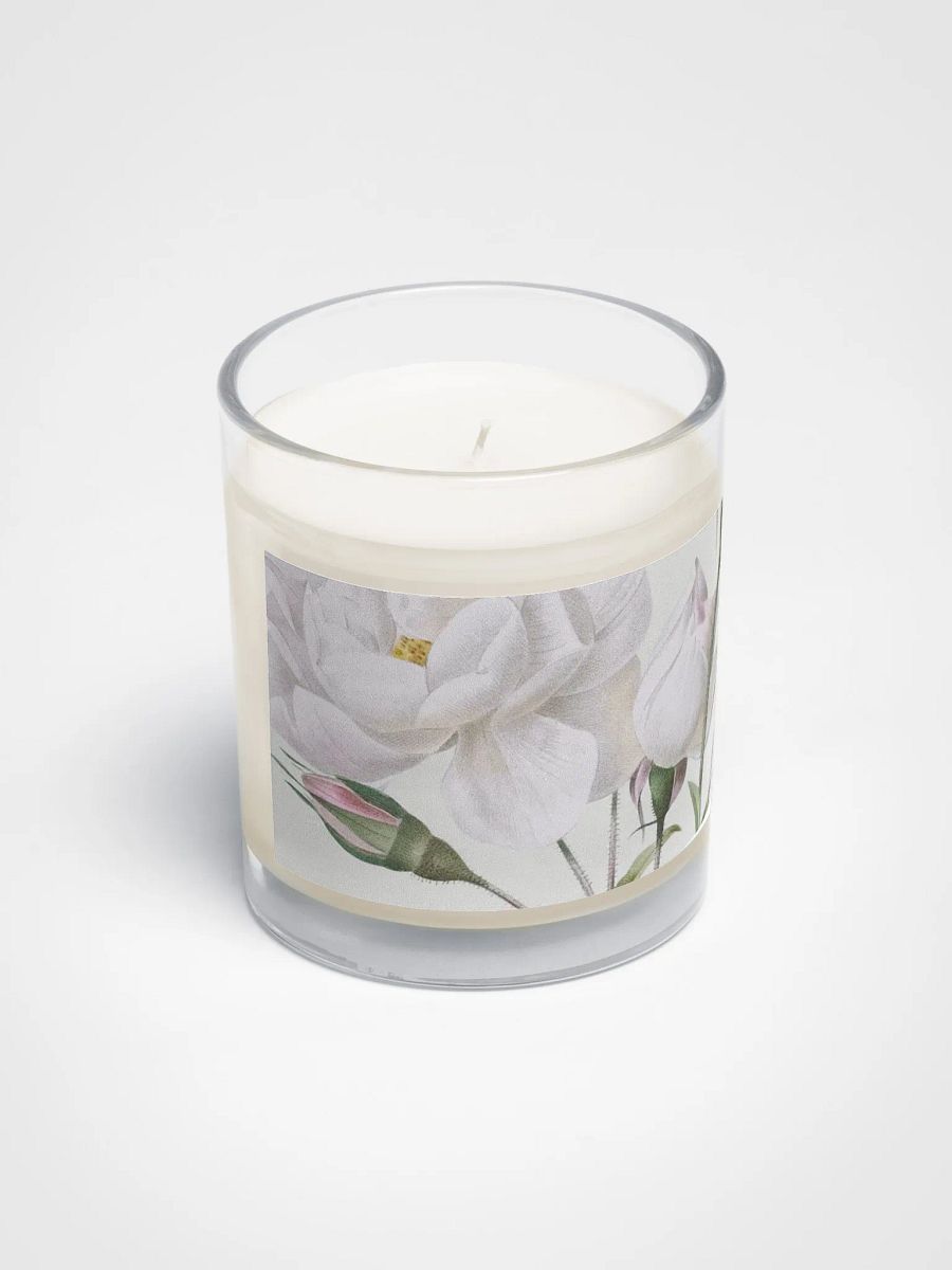 White Flowers. Soy Wax Candle product image (4)