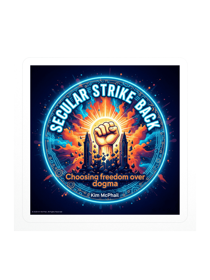 Freedom Fist Explosion Stickers product image (1)