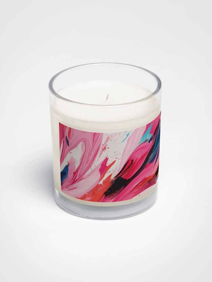 Energize & Unwind: Swirling Soy Wax Candle product image (2)