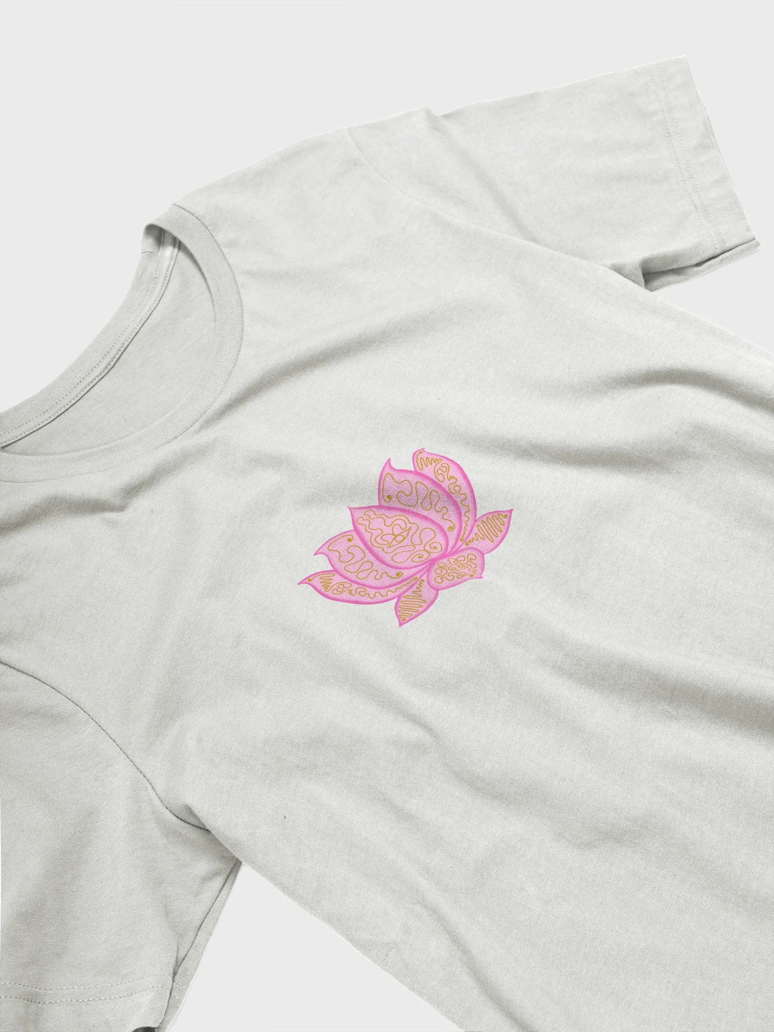 Golden Lotus Symmetry T-Shirt product image (3)