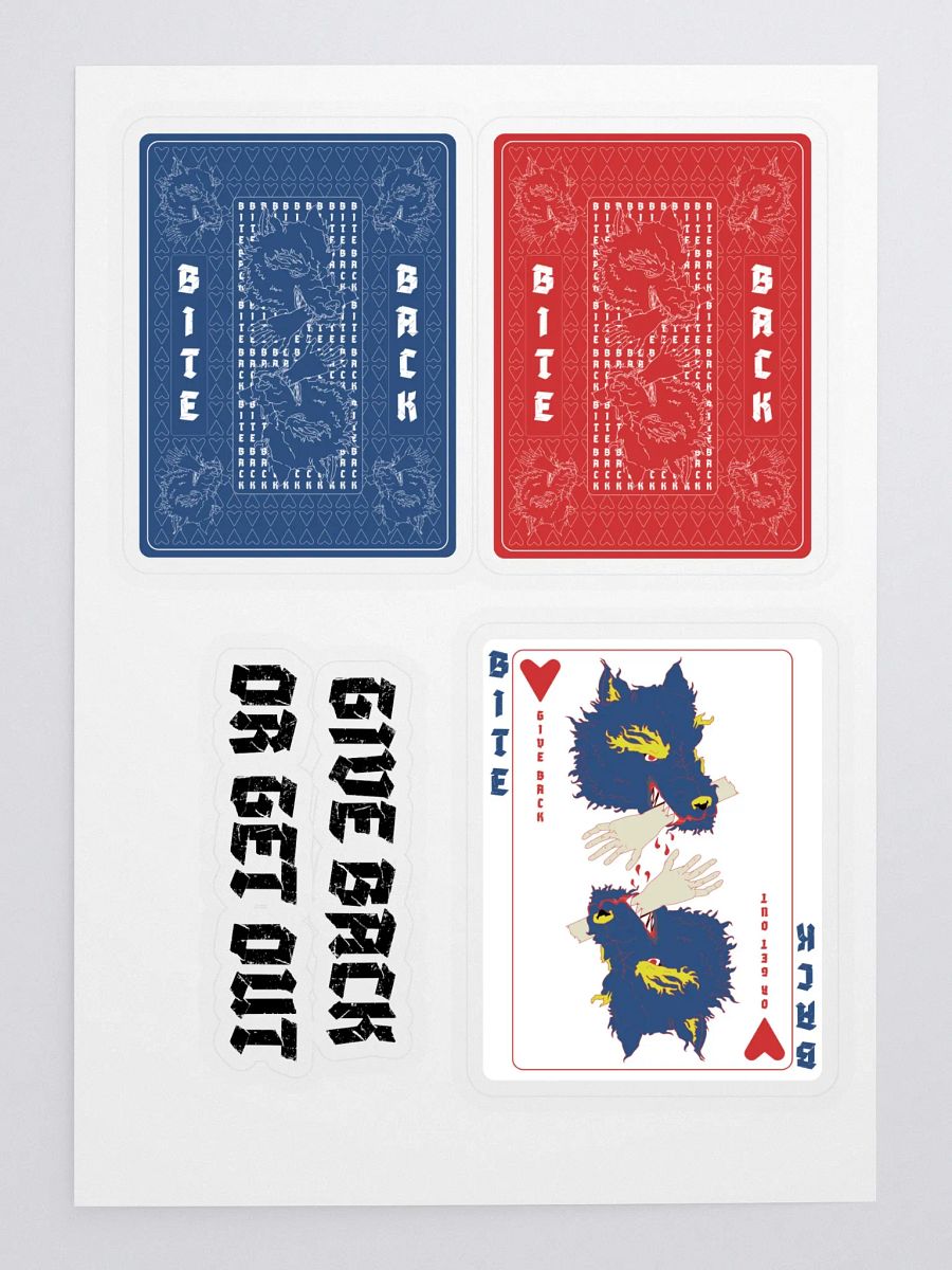 Bite Back sticker sheet 1 product image (3)