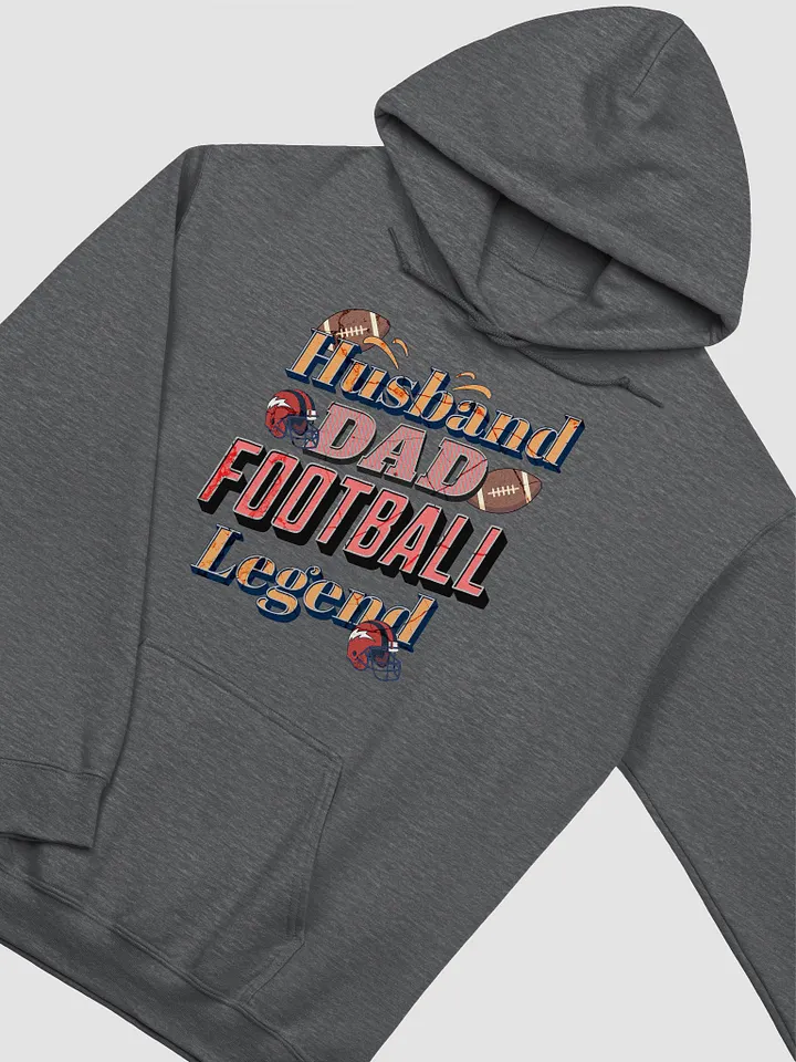 Husband Dad Football Legend Gildan Classic Hoodie product image (5)