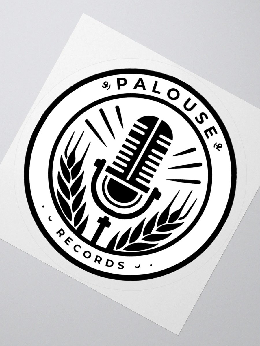 Vintage Microphone Logo Stickers product image (3)