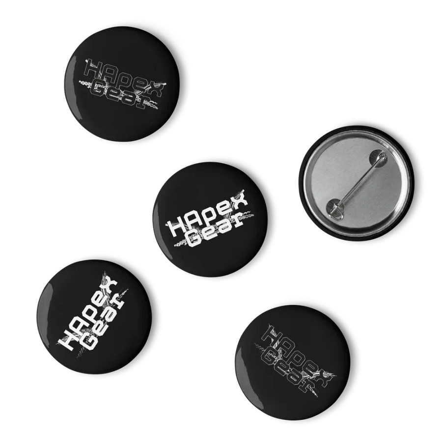 HApex Gear Print Logo - Set of Pin Buttons product image (15)