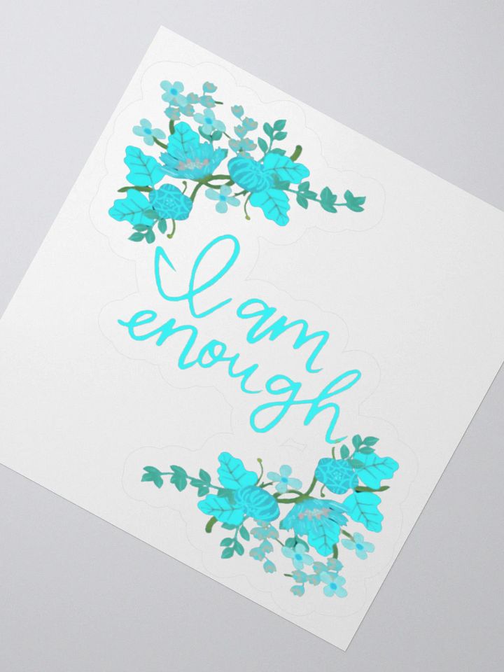 i am enough turquise product image (5)