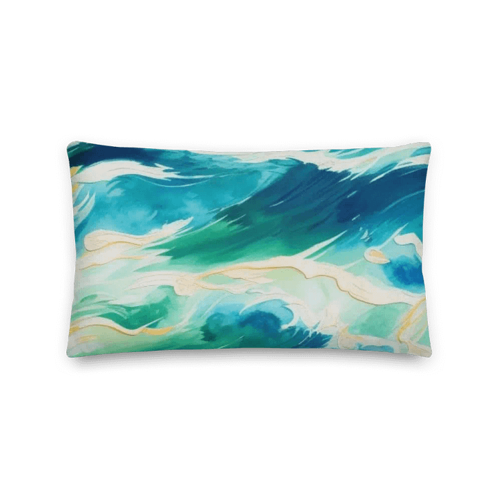 Fluidity in Motion Decorative Pillow product image (2)