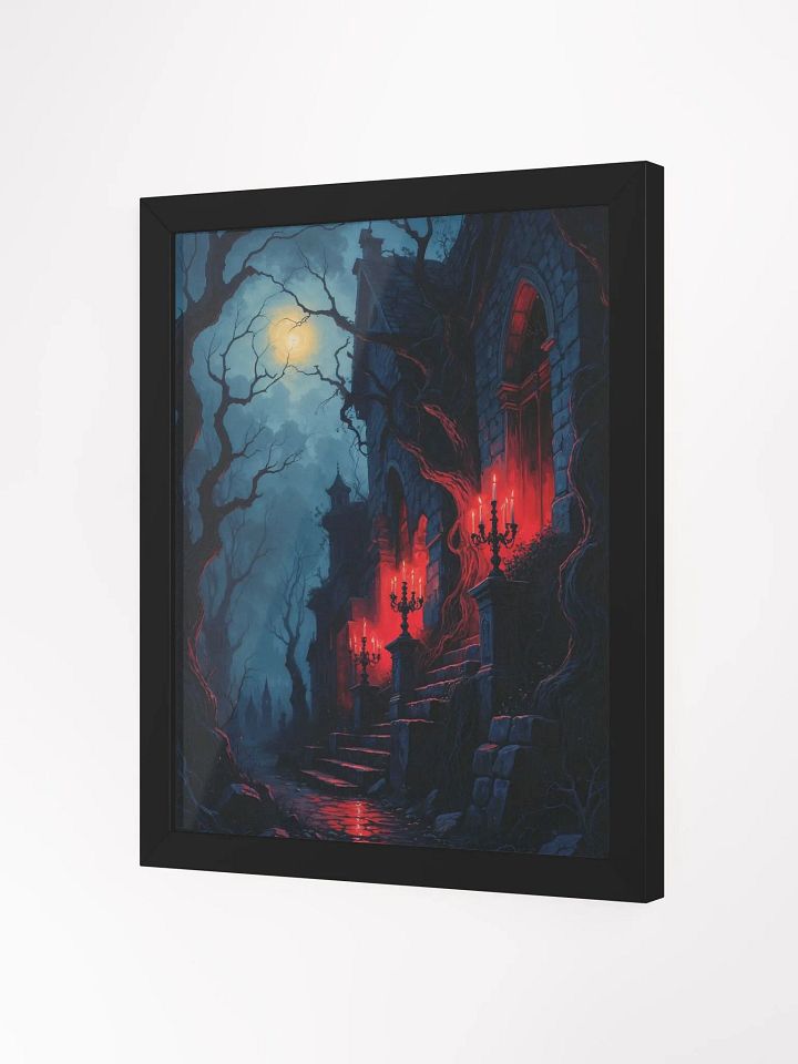 Gothic Scene Moonlight Framed Print product image (10)