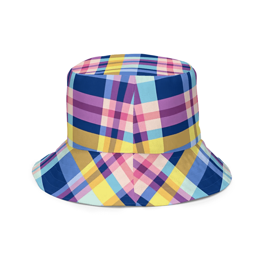 Plaid Paradise Reversible Bucket Hat product image (6)