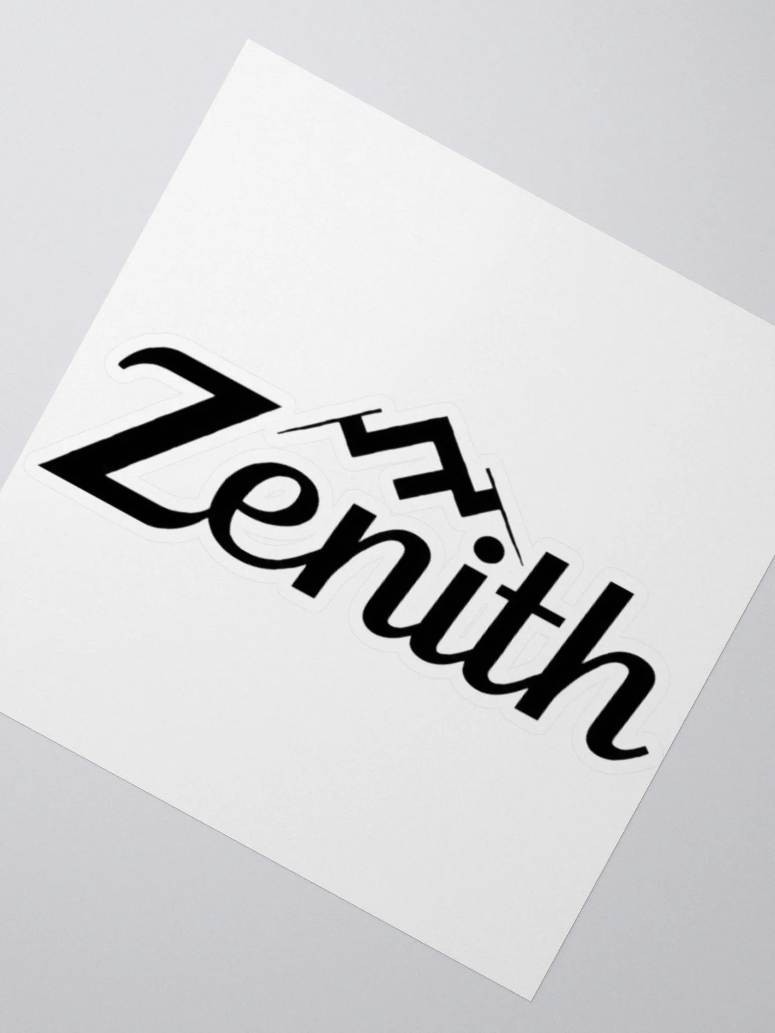 Exclusive Zenith Peak Minimalist Sticker | Premium Kiss Cut Vinyl | Perfect for Laptops, Cars & More product image (2)