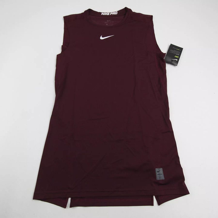 Nike Pro Dri-Fit Sleeveless Shirt Men's Maroon New with Tags product image (1)